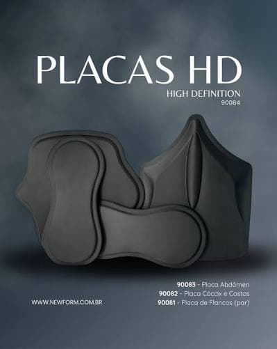 Kit de Placas HD Anatômicas